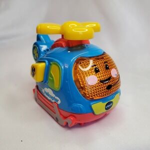 VTech Go Go Smart Wheels Cars Vehicles TESTED Blue Helicopter